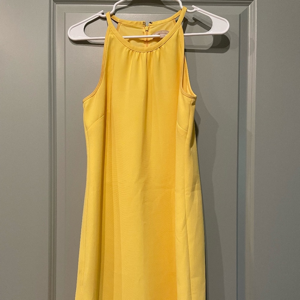 Yellow Sz. 2 Banana Republic Dress EUC